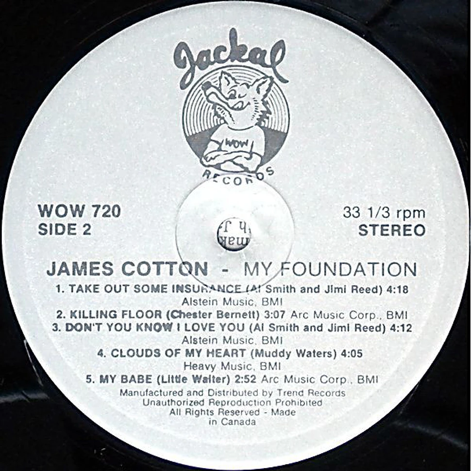 James Cotton - My Foundation