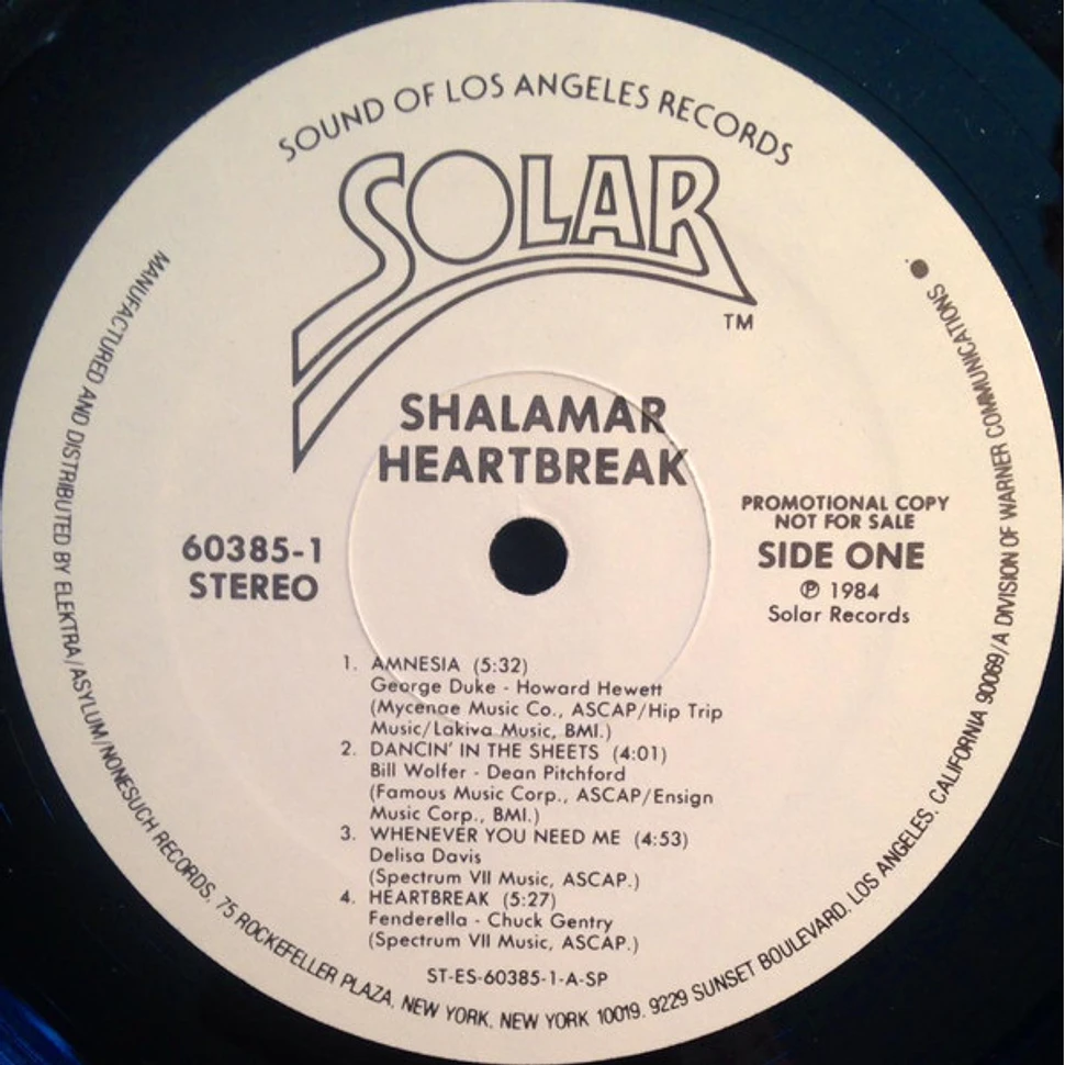Shalamar - Heartbreak