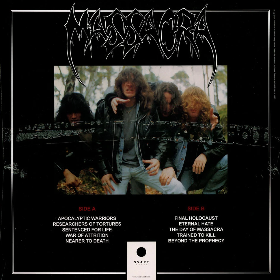 Massacra - Final Holocaust Black Vinyl Edition