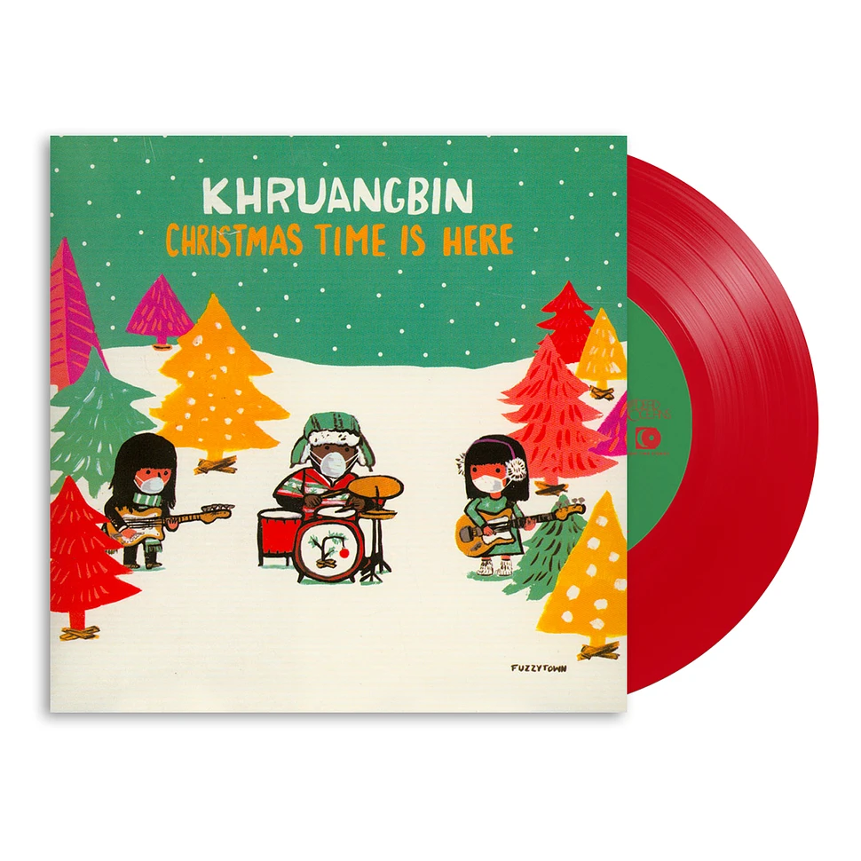 Khruangbin - Christmas Time Is Here Red Vinyl Edition