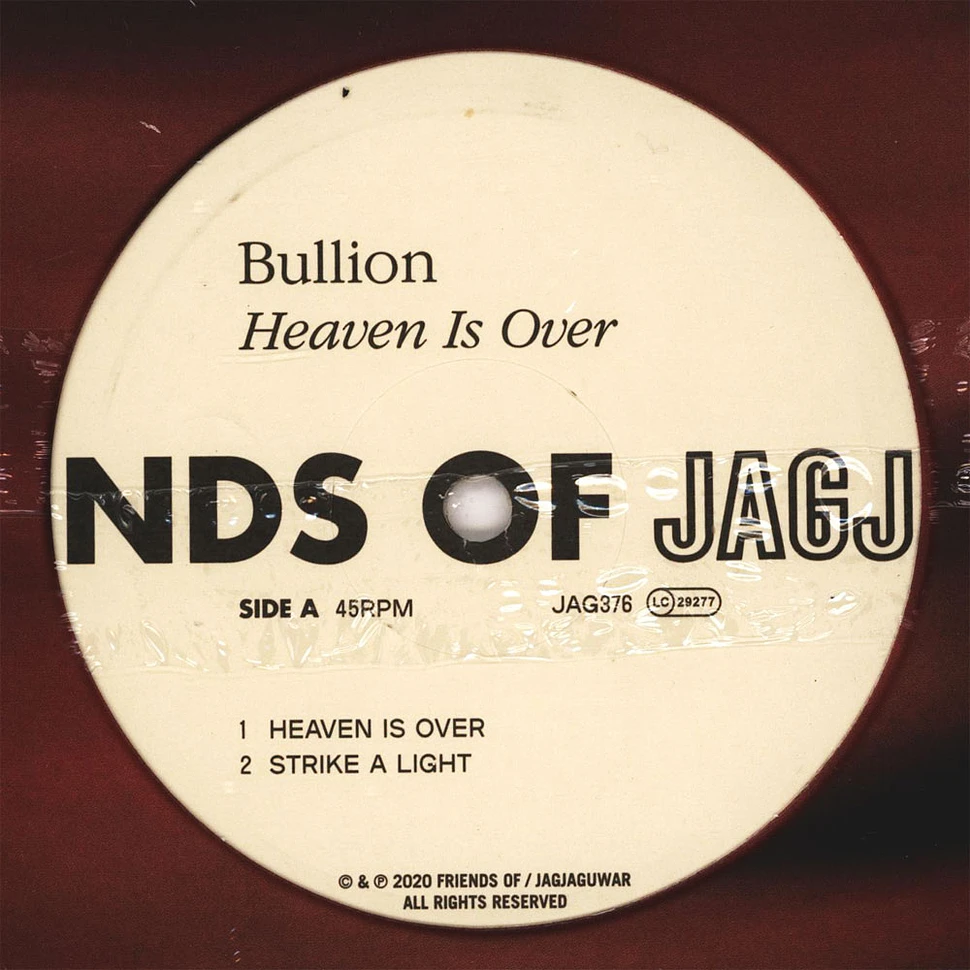 Bullion - Heaven Is Over EP Crystal Clear Vinyl Edition