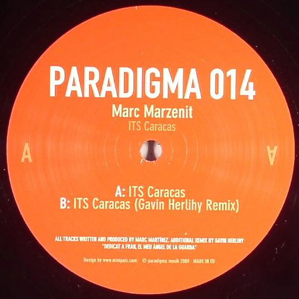 Marc Marzenit - ITS Caracas