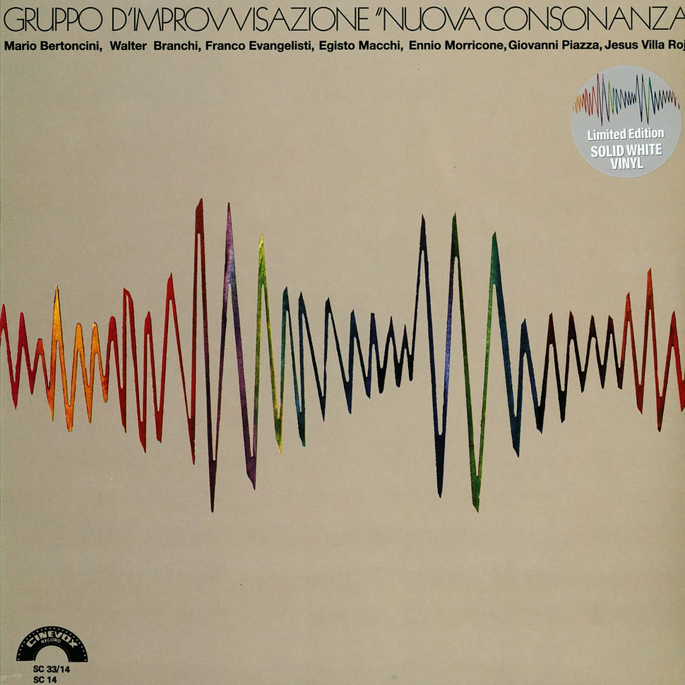 Gruppo D'improvvisazione - Nuova Consonanza White Vinyl Edition