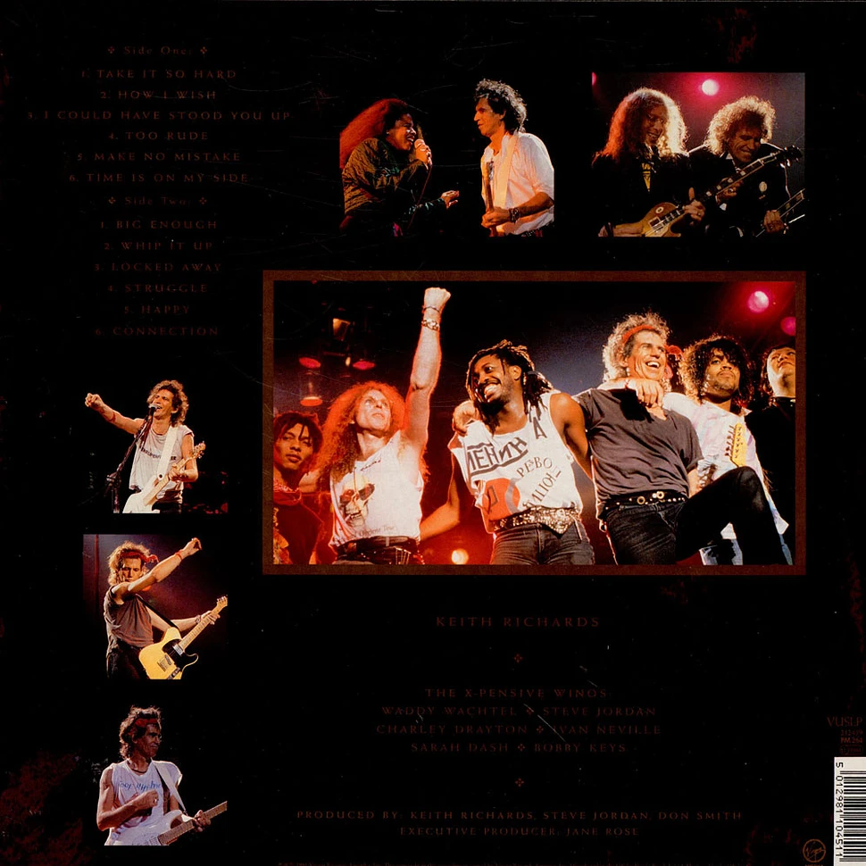 Keith Richards And The X-Pensive Winos - Live At The Hollywood Palladium, December 15, 1988