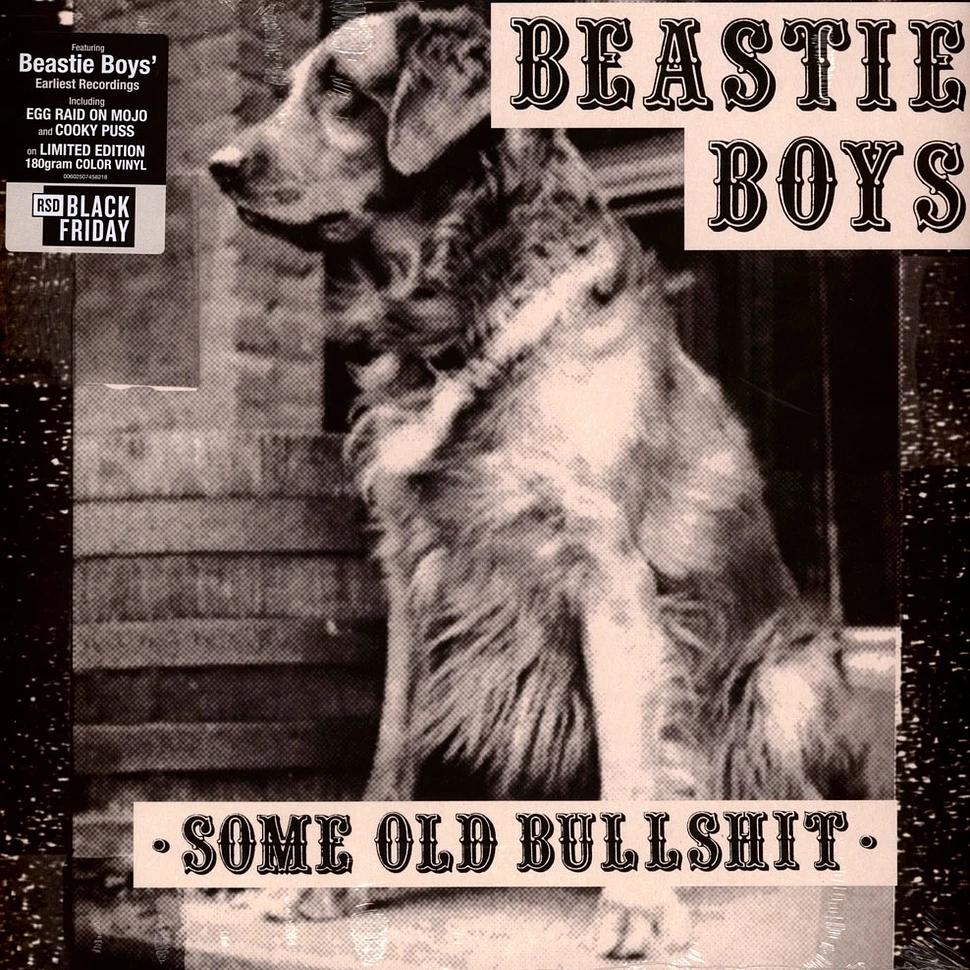 Beastie Boys - Some Old Bullshit White Black Friday Record Store Day 2020 Edition