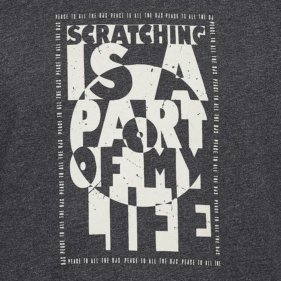DJ Eule - Scratching Is A Part Of My Life T-Shirt