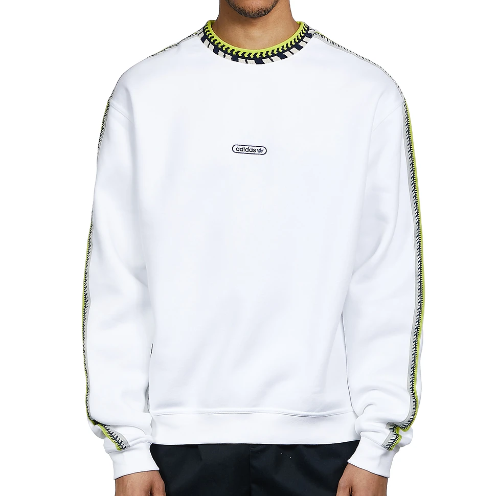 adidas - Rib Detail Crew Neck Sweater