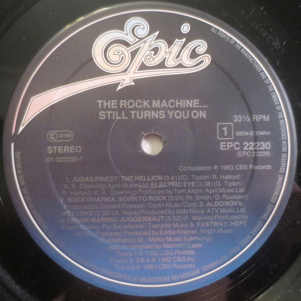 V.A. - The Rock Machine Still Turns You On