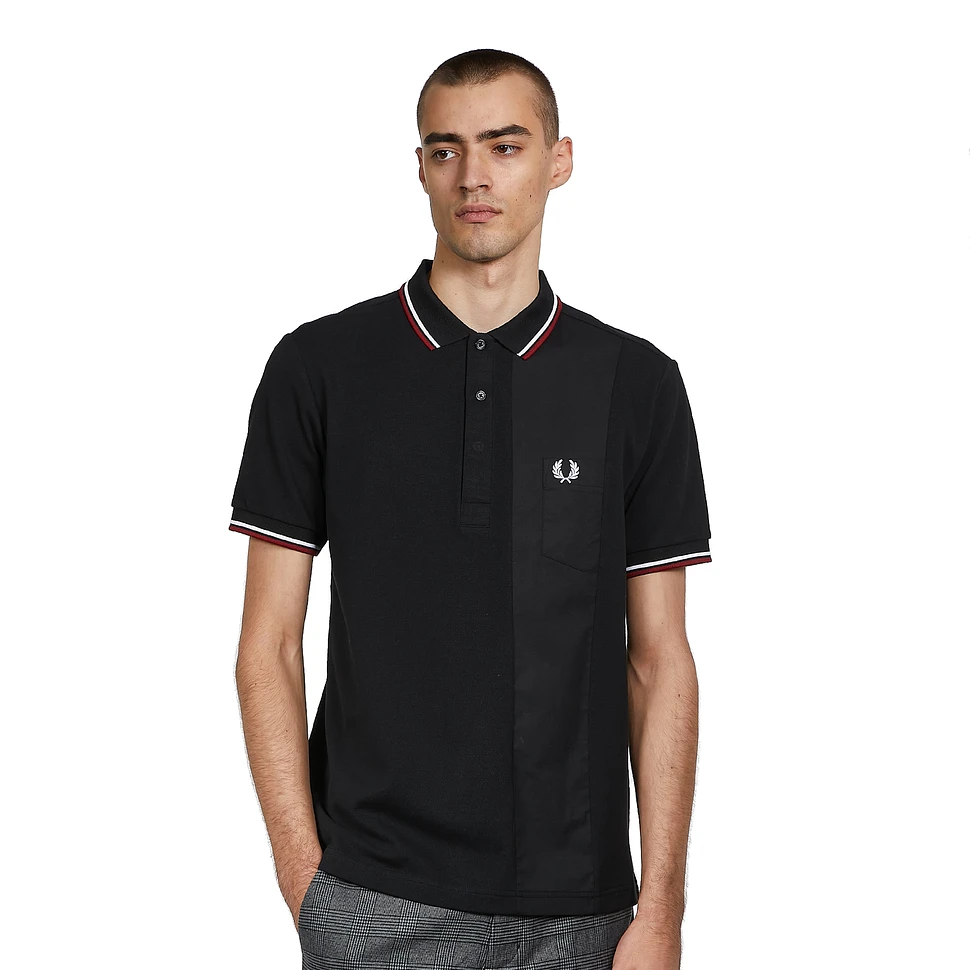 Fred Perry x Casely-Hayford - Cut And Sew Pique Shirt