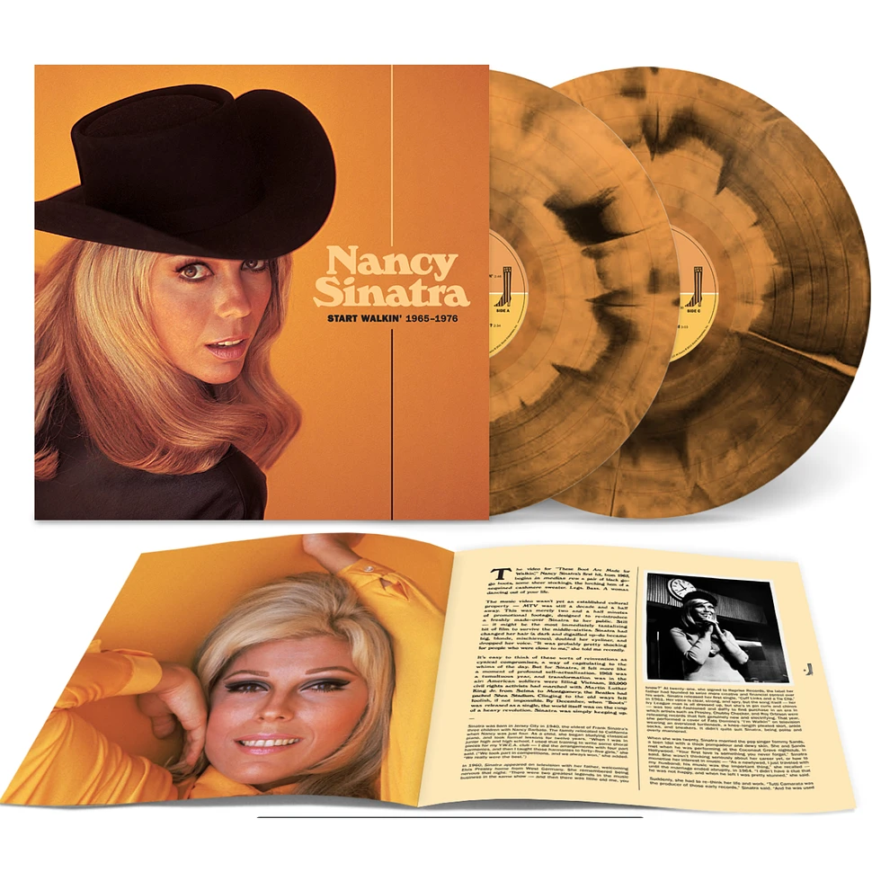 Nancy Sinatra - Start Walkin' 1965-1976 Summer Wine Sunburst Orange Vinyl Edition