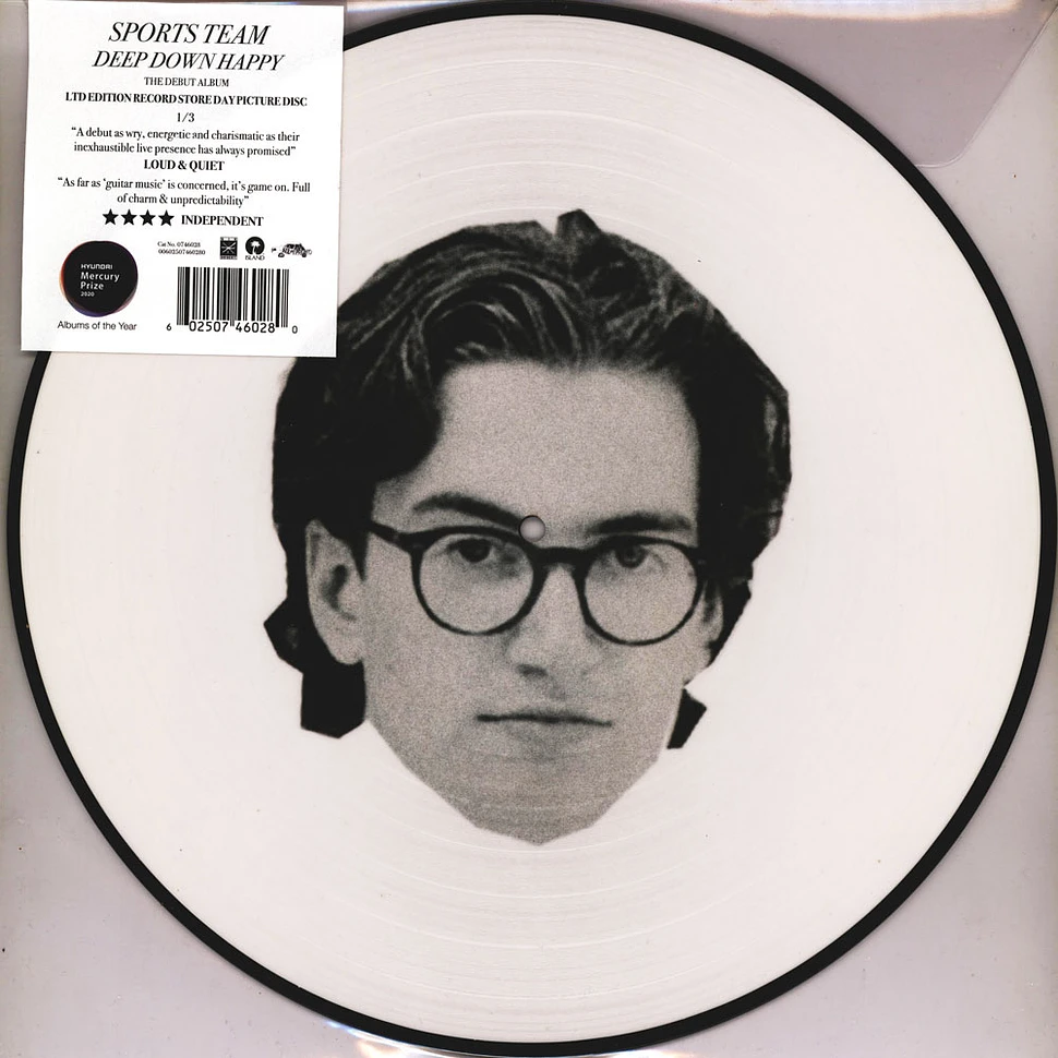 Sports Team - Deep Down Happy Picture Disc 1 Record Store Day 2020 Edition