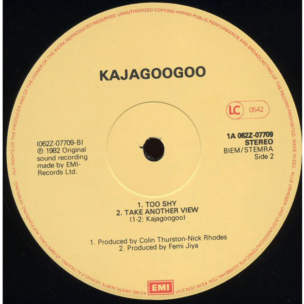 Kajagoogoo - Too Shy (Midnight Mix)