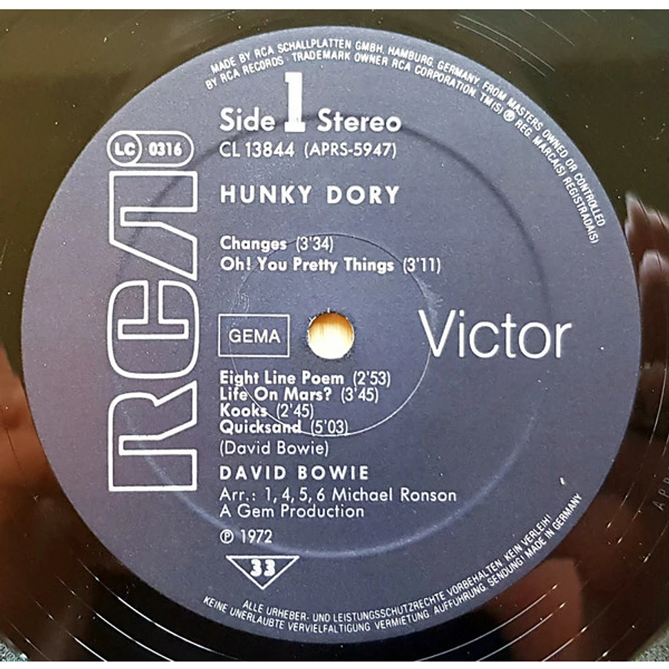 David Bowie - Hunky Dory