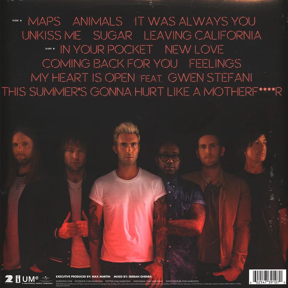 Maroon 5 - V