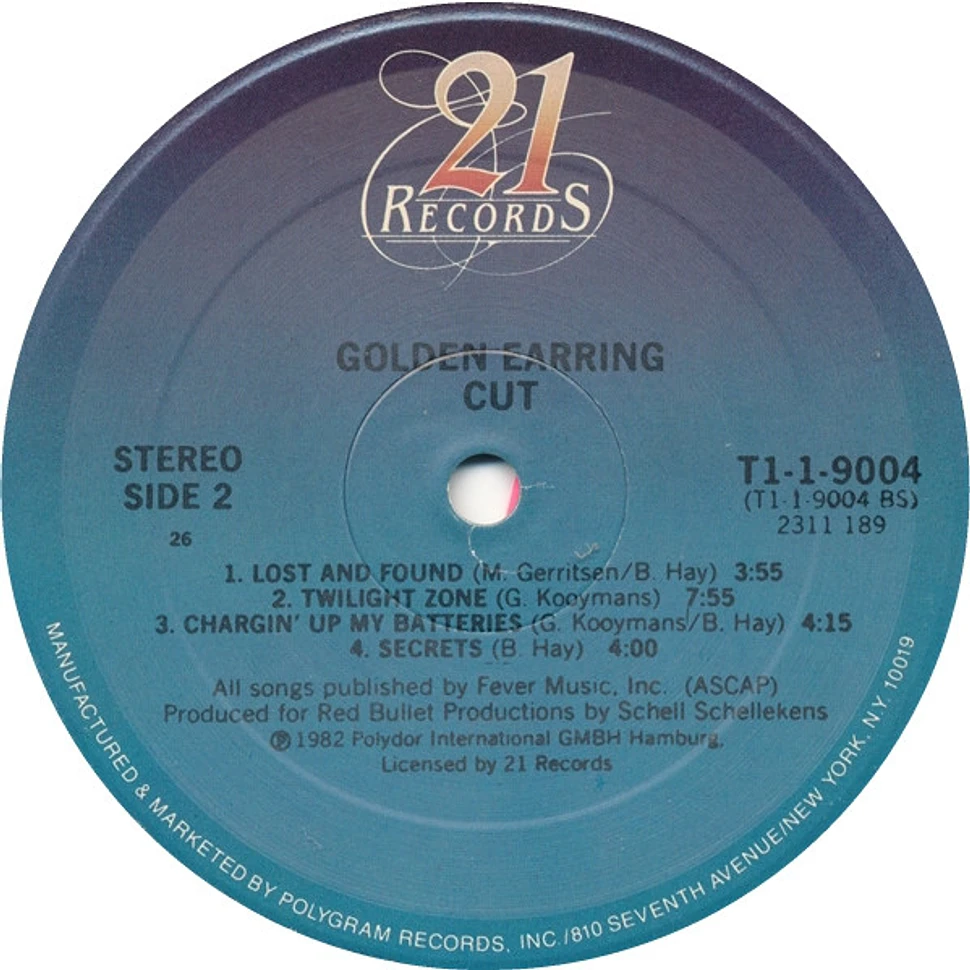 Golden Earring - Cut