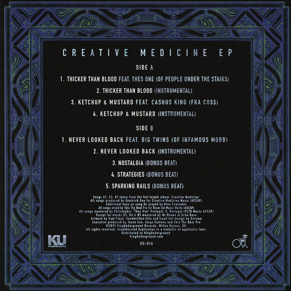 Beatnick Dee - Creative Medicine