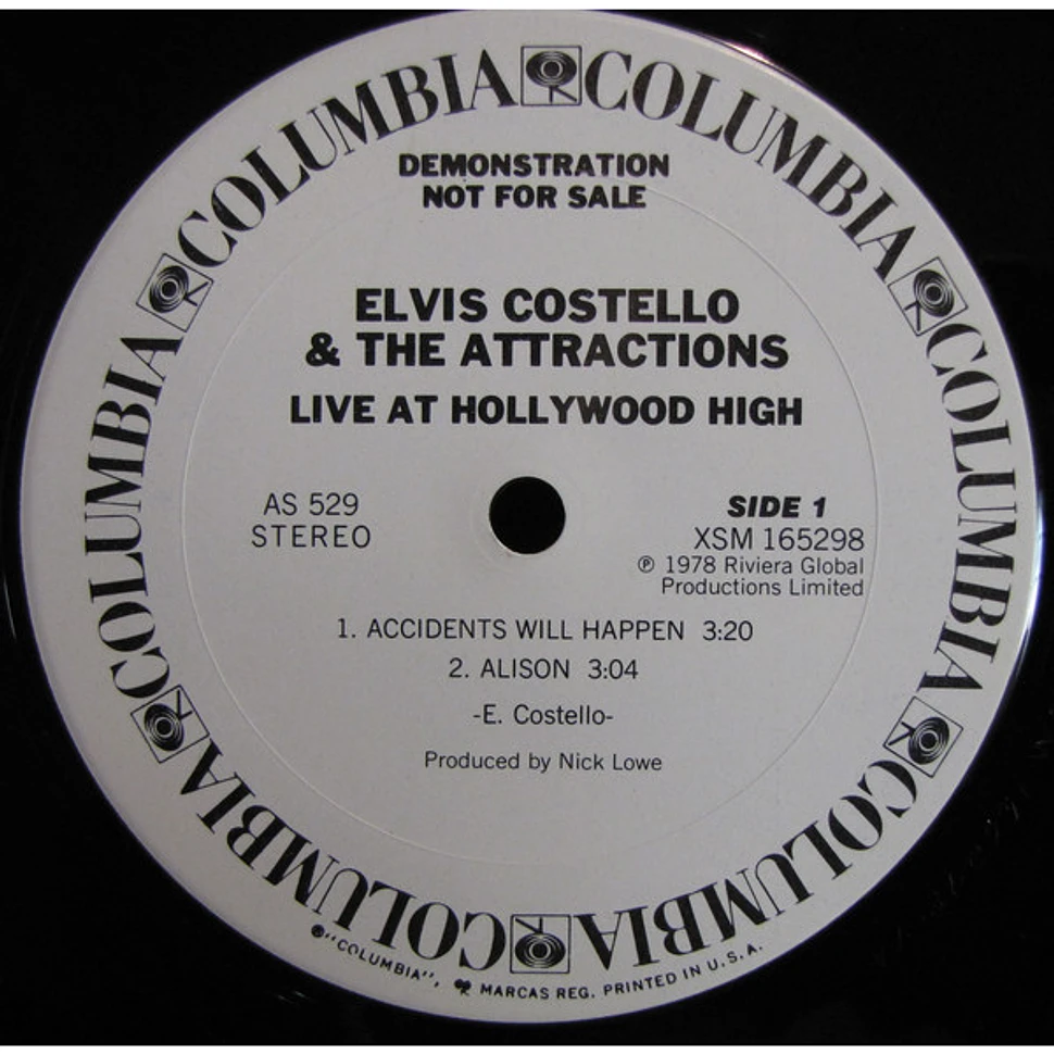 Elvis Costello & The Attractions - Live At Hollywood High