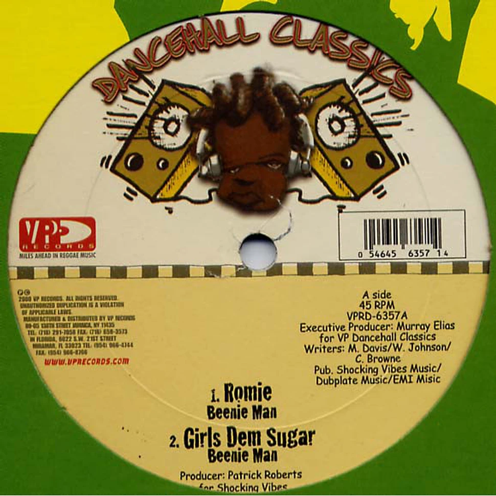 Beenie Man - Romie / Girls Dem Sugar