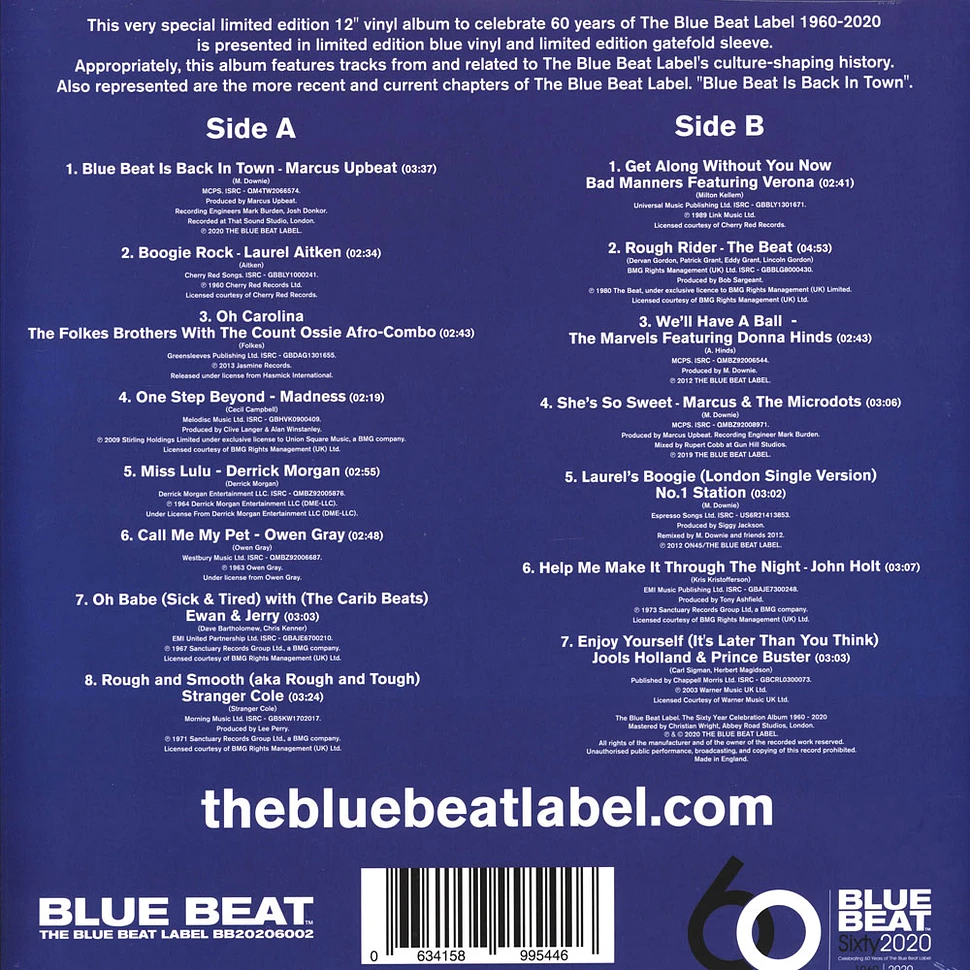 V.A. - The Blue Beat Label - 60 Year Celebration Album Blue Vinyl Edition