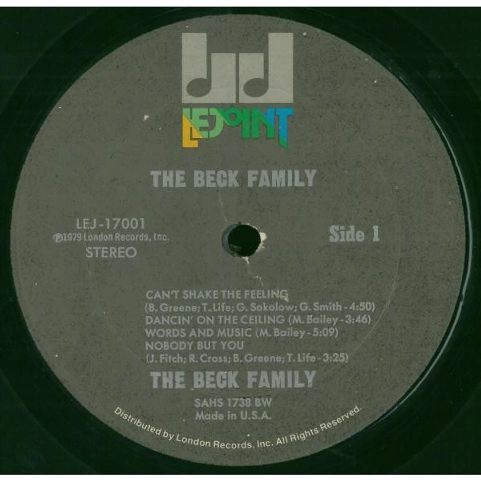 The Beck Family - Dancin' On The Ceiling