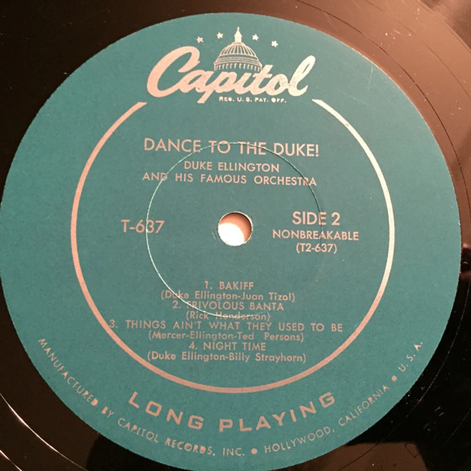 Duke Ellington And His Orchestra - Dance To The Duke!