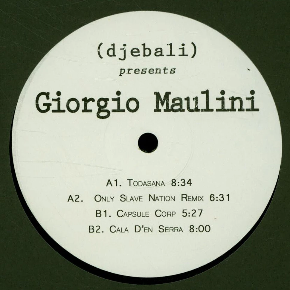 Giorgio Maulini - EP Only Slave Nation Remix