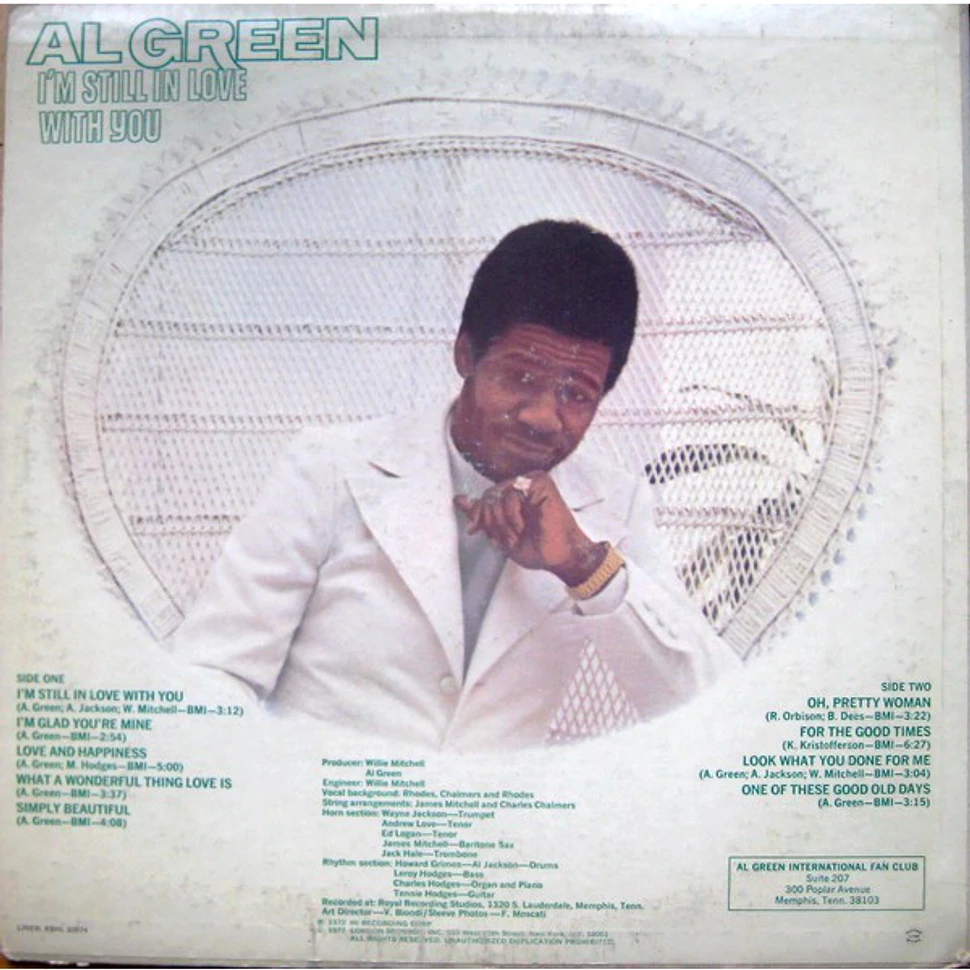 Al Green - I'm Still In Love With You