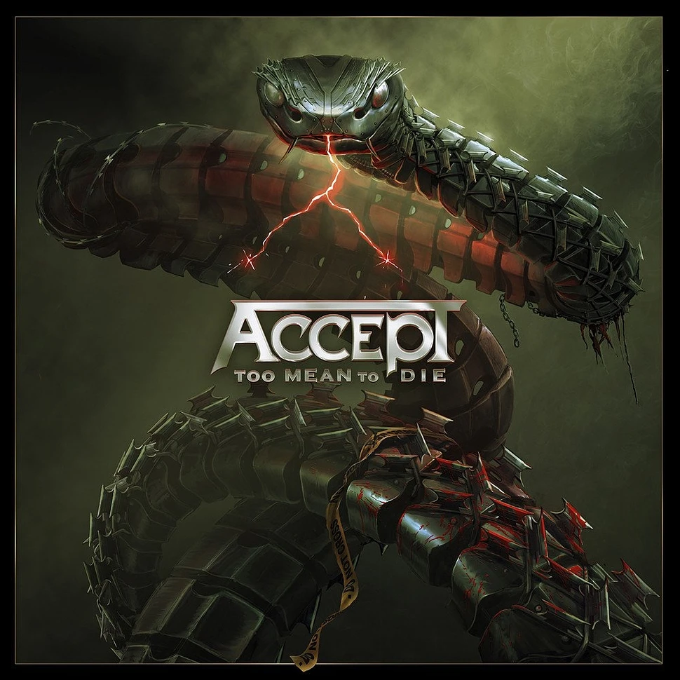 Accept - Too Mean To Die Blue/Green Swirl Vinyl Edition