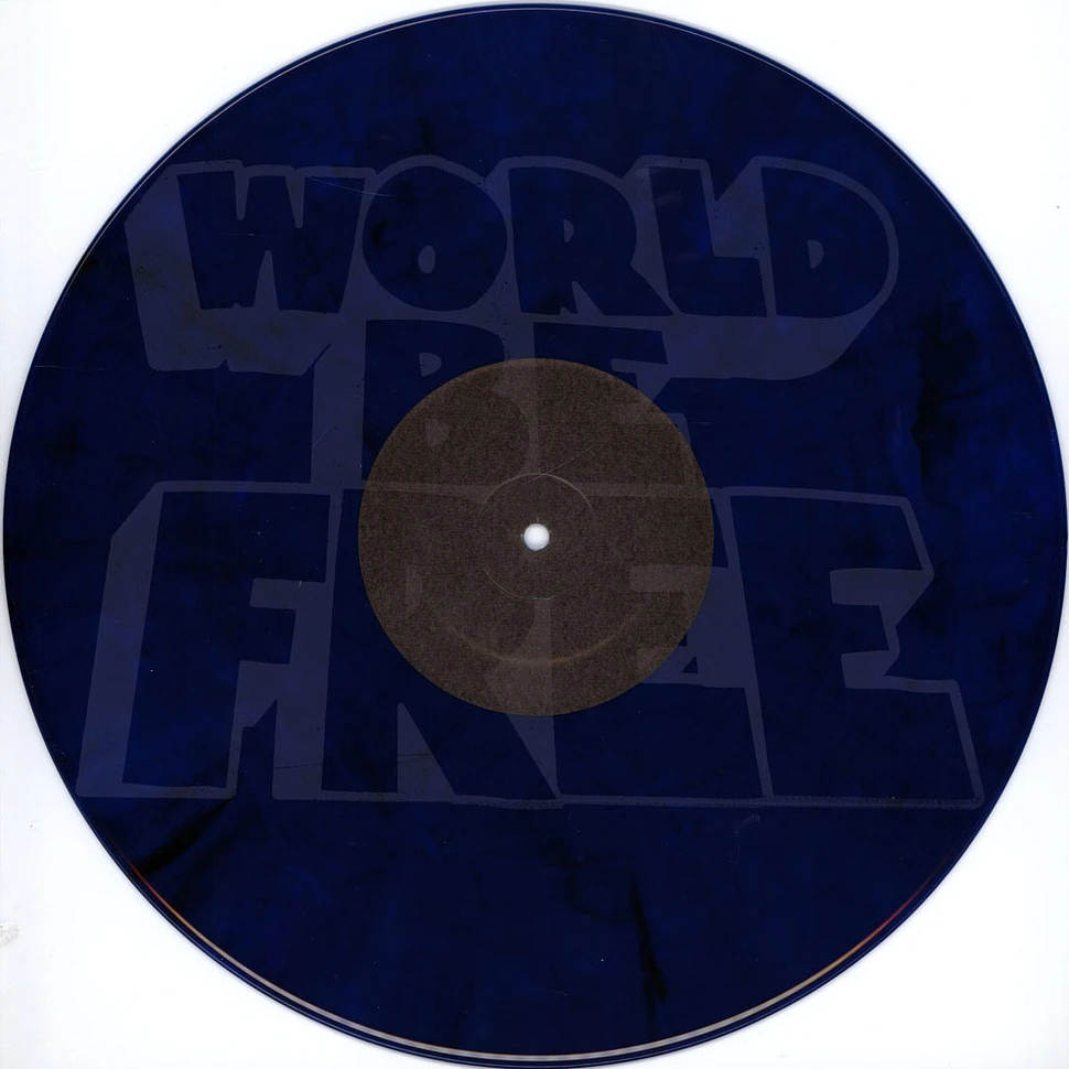 World Be Free - One Time For Unity Black With White Vinyl Ediiton