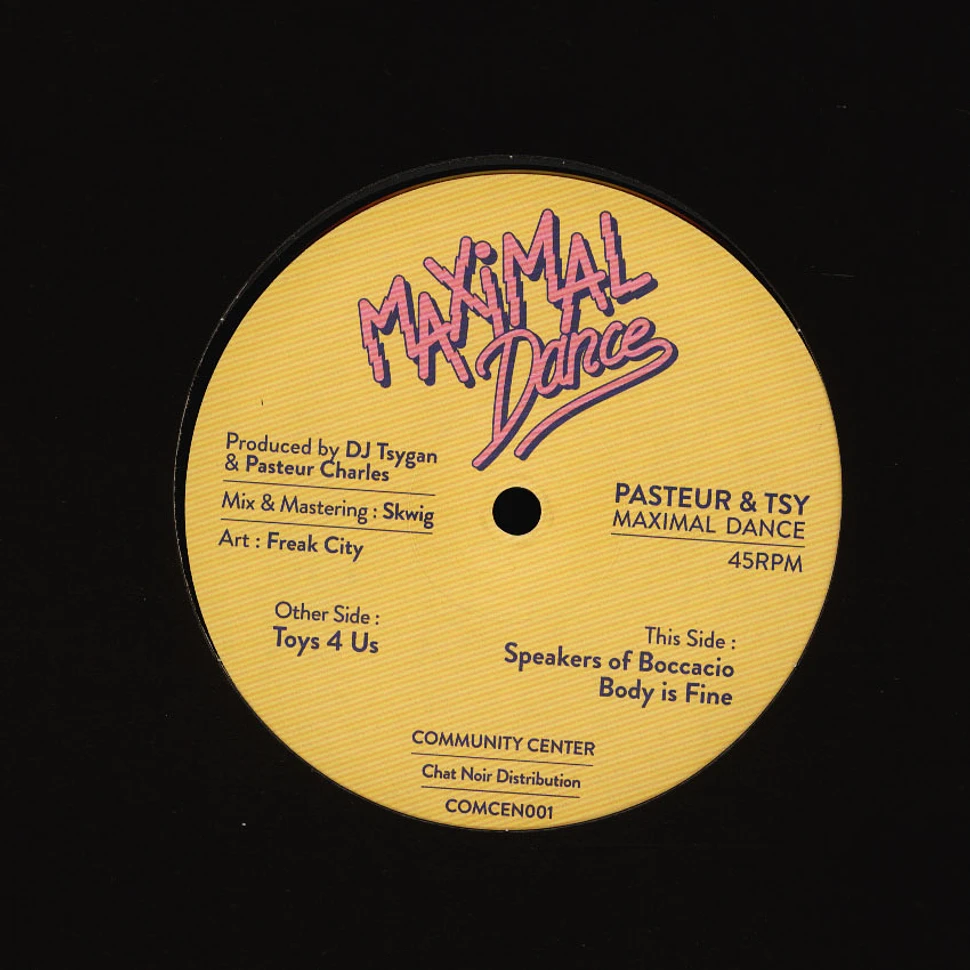 Pasteur & Tsy - Maximal Dance