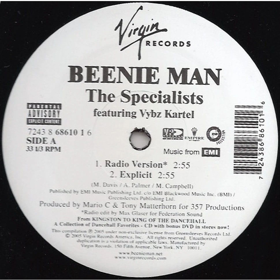 Beenie Man Featuring Vybz Kartel - The Specialists