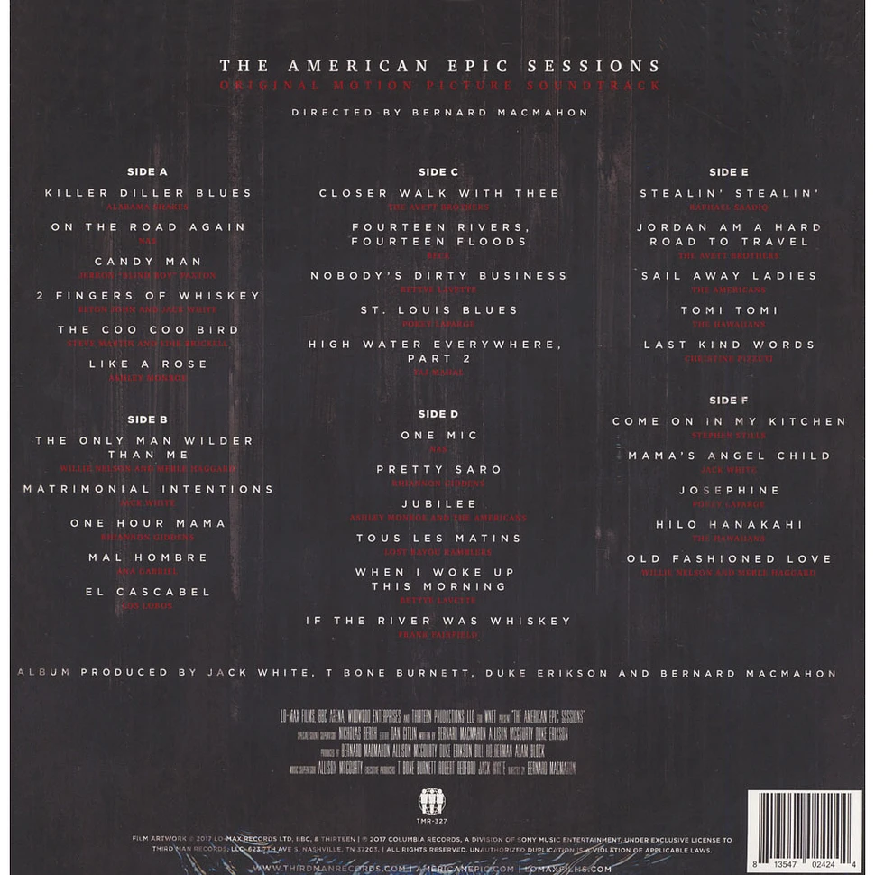 V.A. - The American Epic Sessions (Original Motion Picture Soundtrack)
