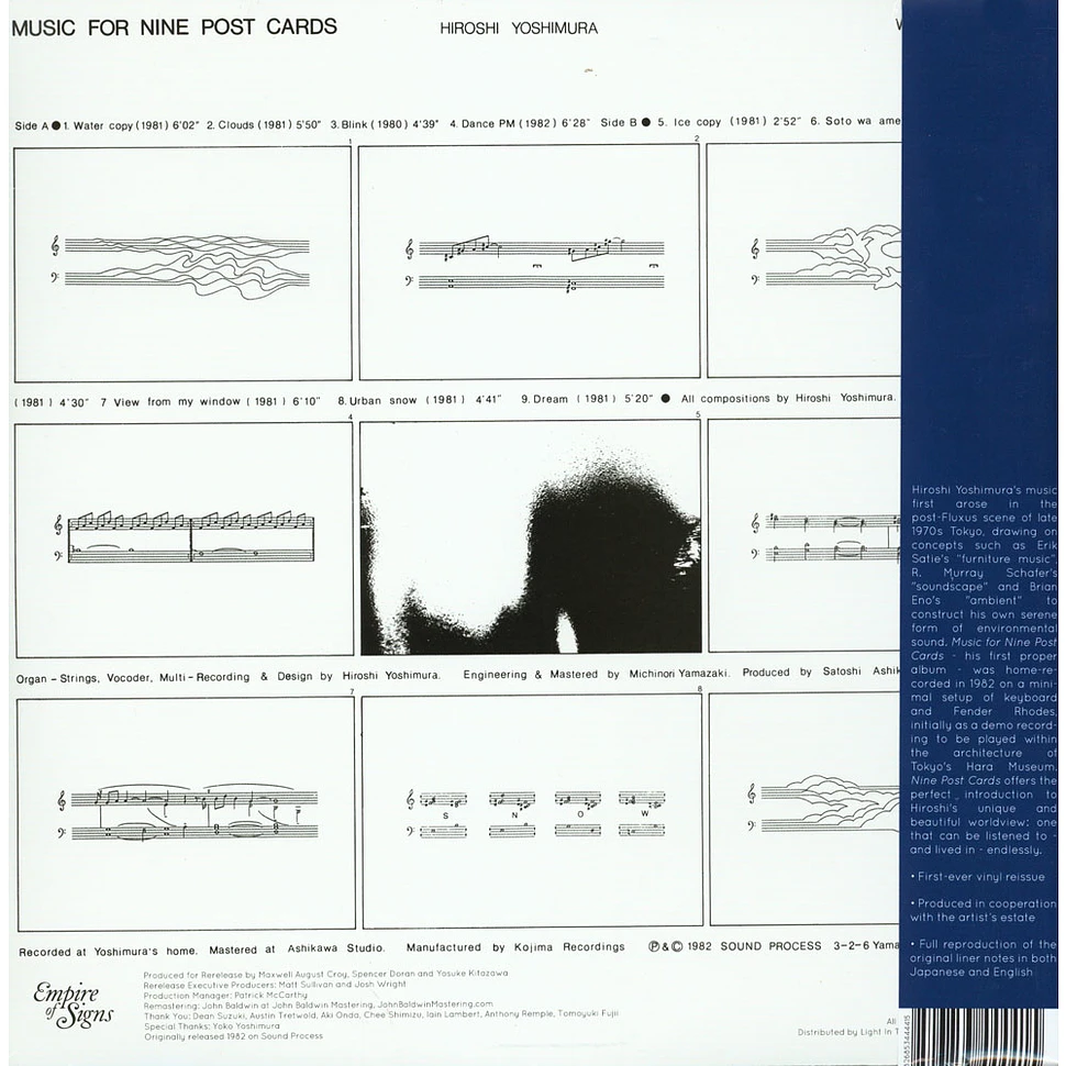 Hiroshi Yoshimura - Music For Nine Post Cards