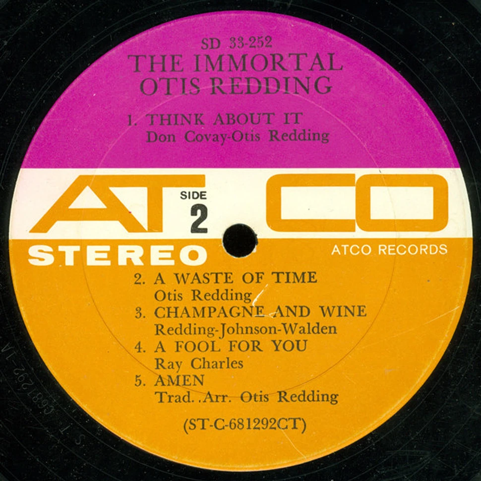 Otis Redding - The Immortal Otis Redding