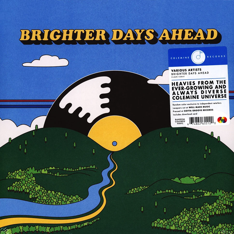 V.A. - Colemine Records Presents: Brighter Days Ahead HHV EU Exclusive Random Colored Vinyl Edition