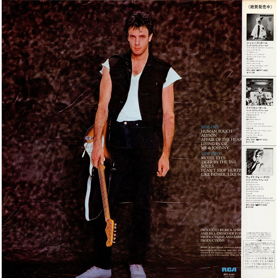 Rick Springfield - Living In Oz