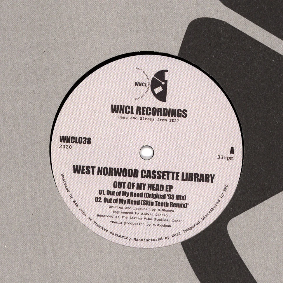 West Norwood Cassette Library - Out Of My Head EP