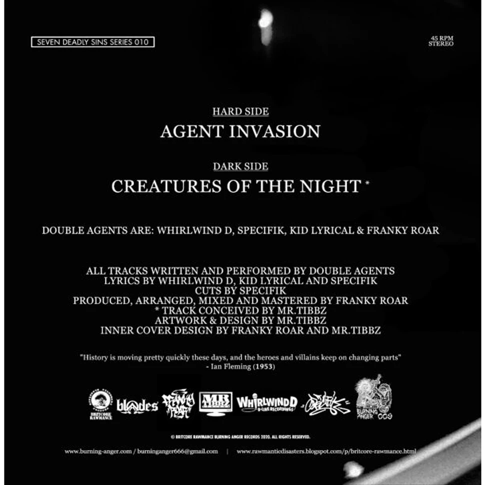 Double Agents - Agents Invasion / Creatures Of The Night