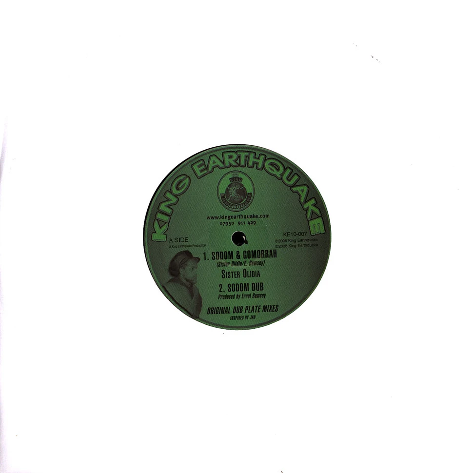 Sister Olidia Sodom & Gomorrah, Dub / Follow Fashion, Dub Vinyl 10