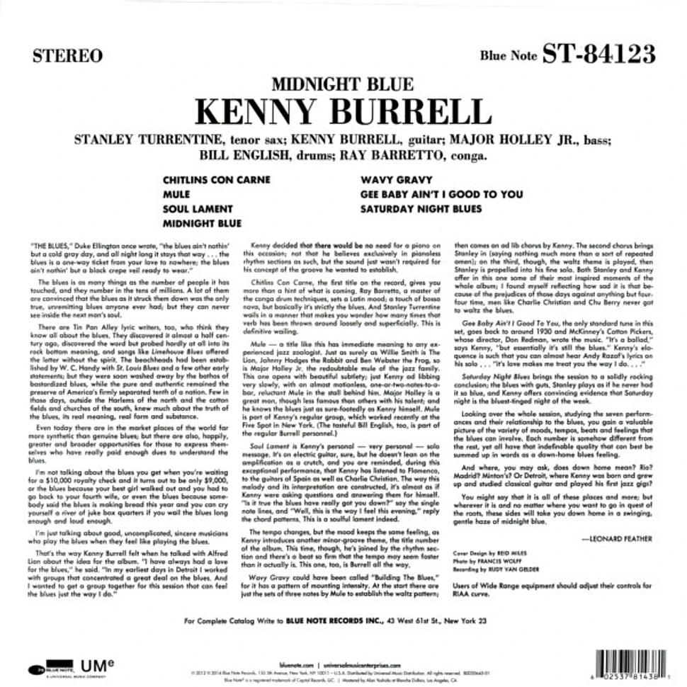 Kenny Burrell - Midnight Blue