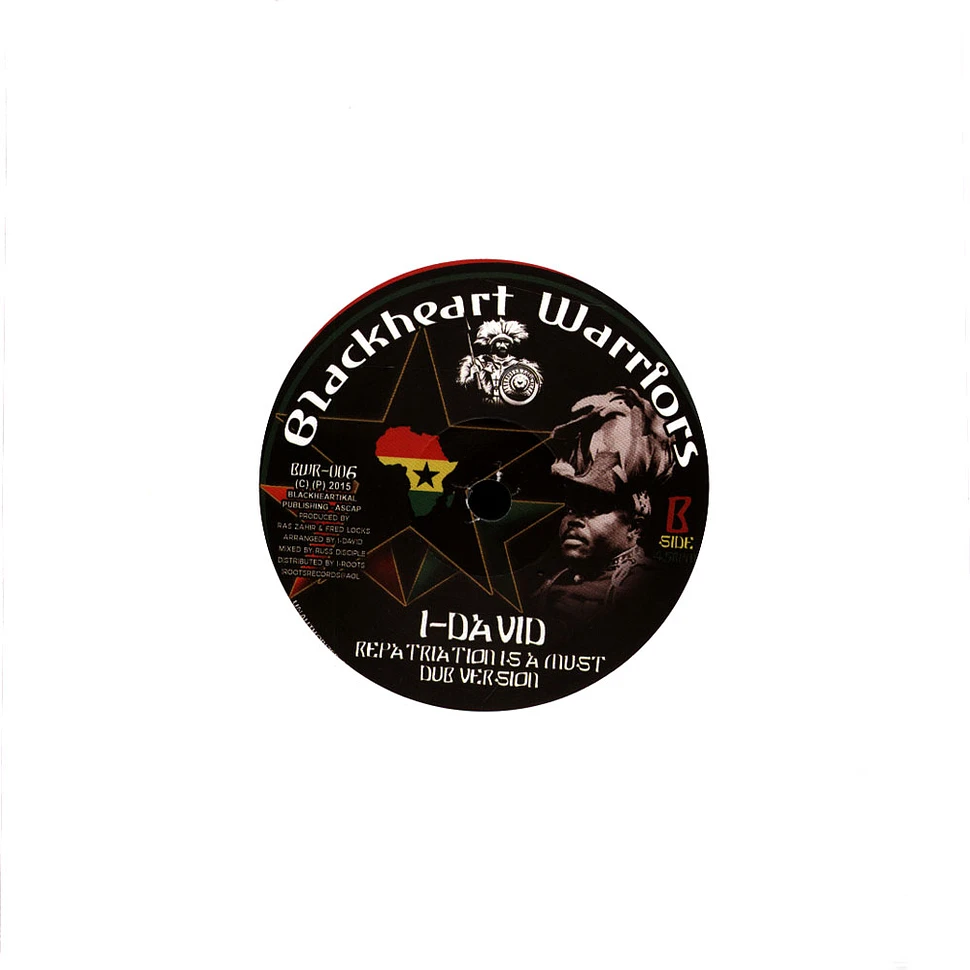 Fred Locks / I-David - Not Only The Black Star Liner / Repatriation Is A Must Dub