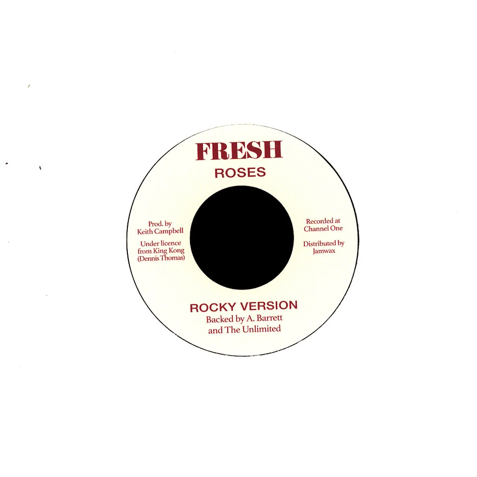 King Kong / Aston Barrett& The Unlimited - Rocky Road / Version