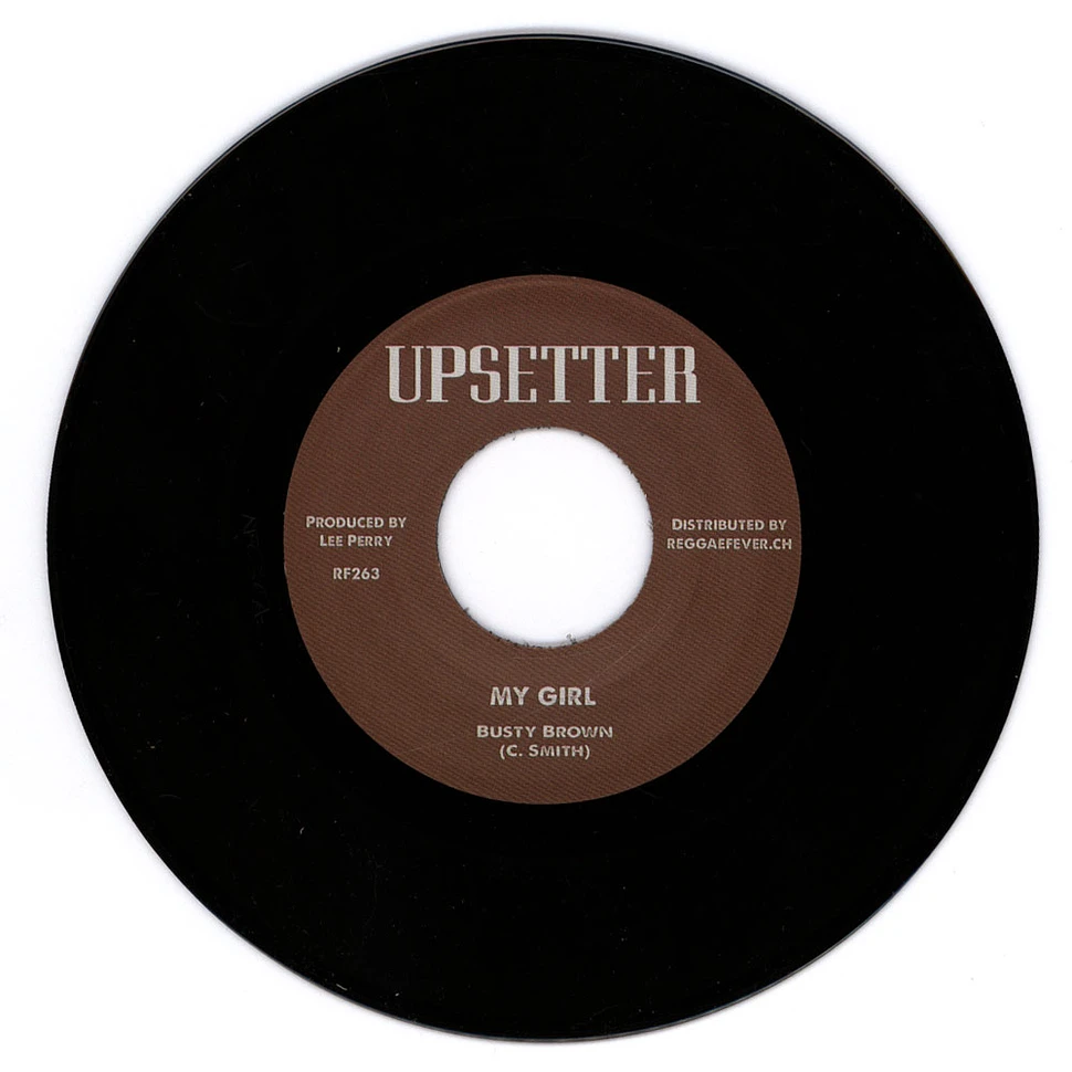 Busty Brown / Upsetters - My Girl / My Girl