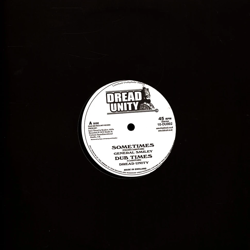 General Smiley / Ras Zacharri - Sometimes, Dub Times / Guilty, Dub