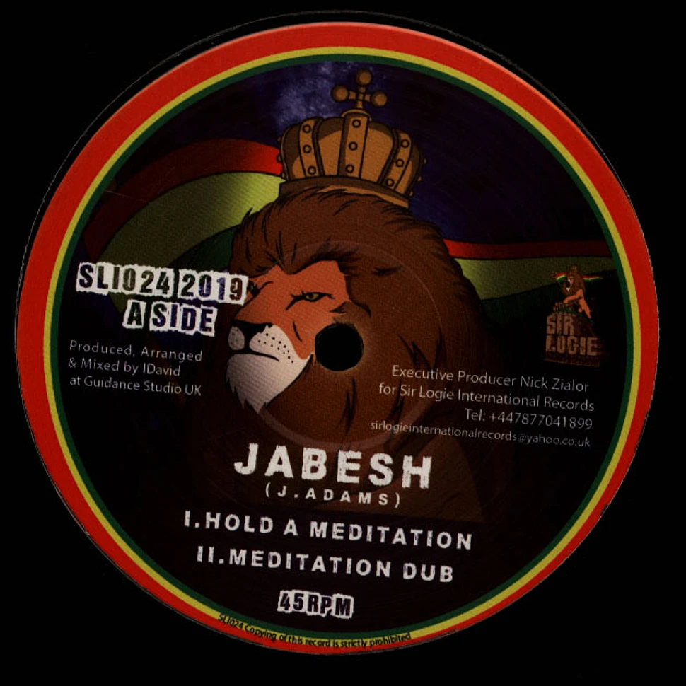 Jabesh / Idavid - Hold A Meditation, Dub / Rocktone Melody, Dub