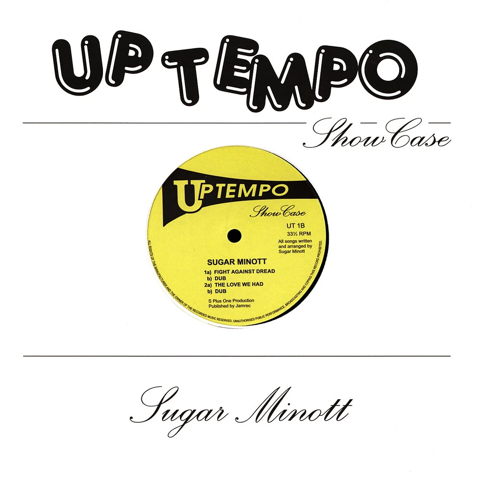 Sugar Minott - Uptempo Showcase