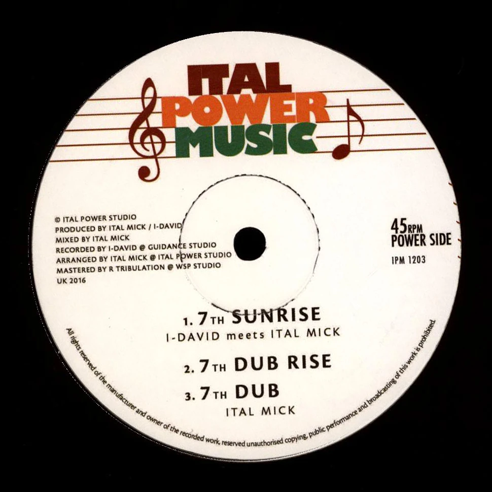 Ras Mcbean, Ital Mick, Richie Sax / I-David Meets Ital Mick - Always There, Dub, Sunsets / 7th Sunrise, Dub Rise, 7th Dub