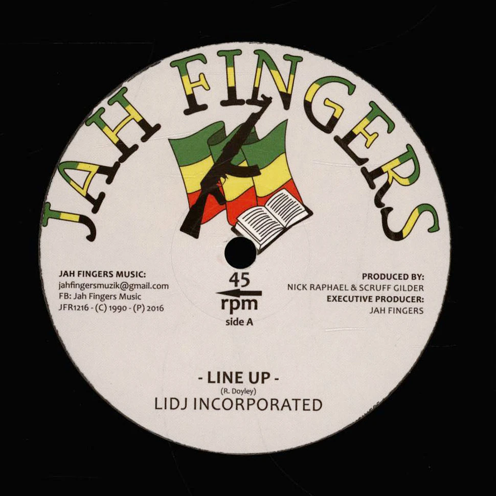 Lidj Incorporated - Line Up / Dub Up, Line Up Dub