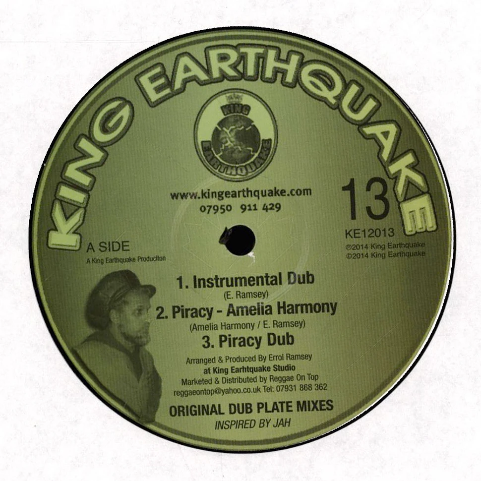 Amelia Harmony - Inst.Dub, Piracy, Dub / Inst.Dub, Teach Dem, Dub Dem Dub