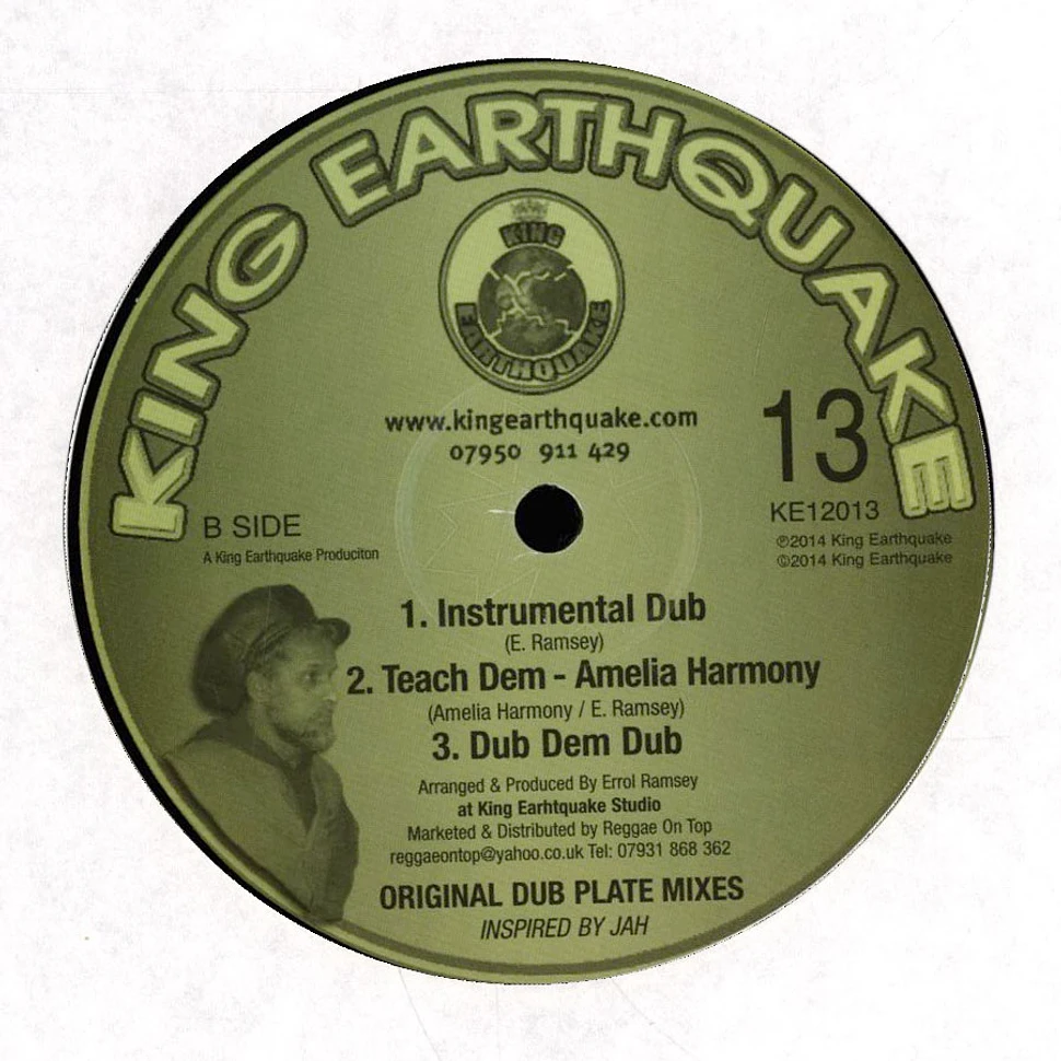 Amelia Harmony - Inst.Dub, Piracy, Dub / Inst.Dub, Teach Dem, Dub Dem Dub